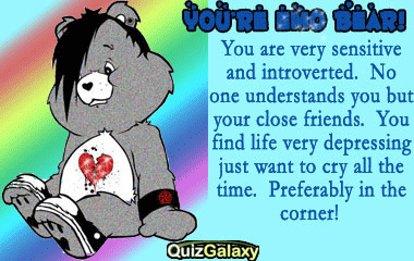 QuizGalaxy.com - Which Rejected Carebear are You?